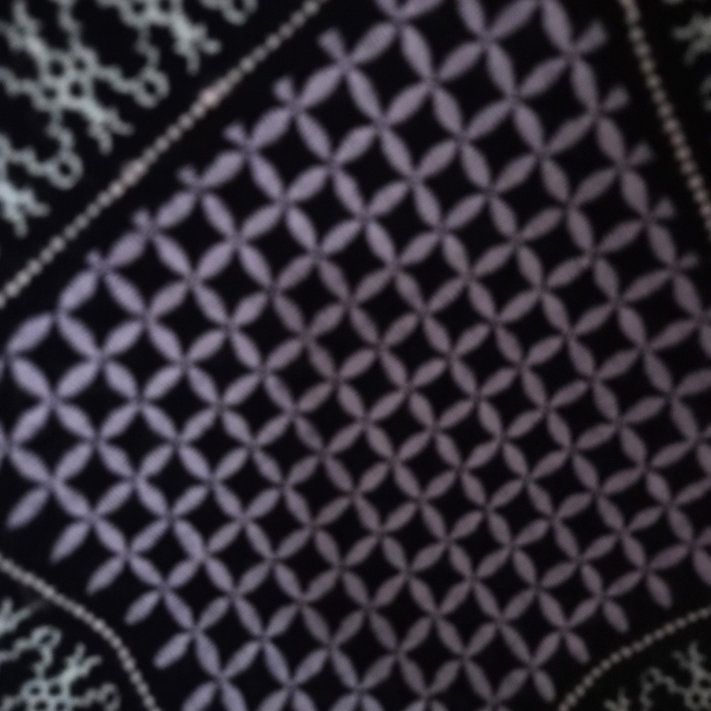 J. Crew Black and Purple Crew Neck Sweater - Picture 3 of 5